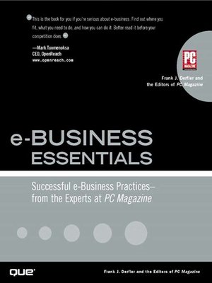 cover image of e-Business Essentials